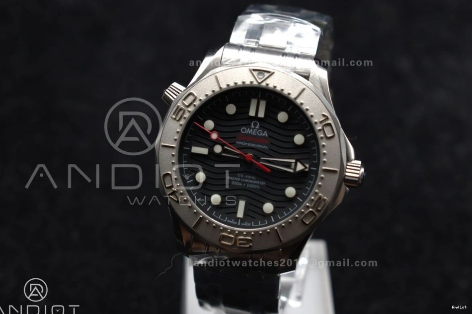 Nekton VSF Black Diver Edition Best Seamaster A8806 Bracelet on Dial 300M SS 1:1 0313